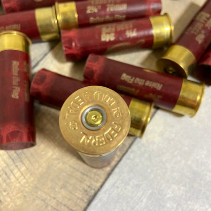 Fired Shotshells Used Maroon