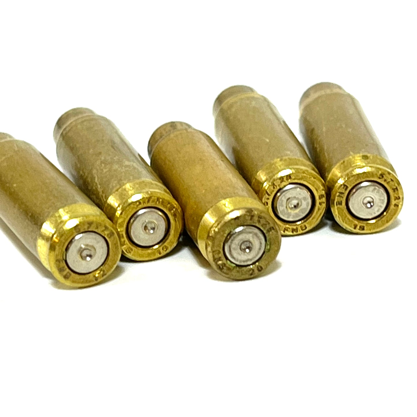 Once Fired FN 5.7 x 28mm Brass For Ammo Crafts