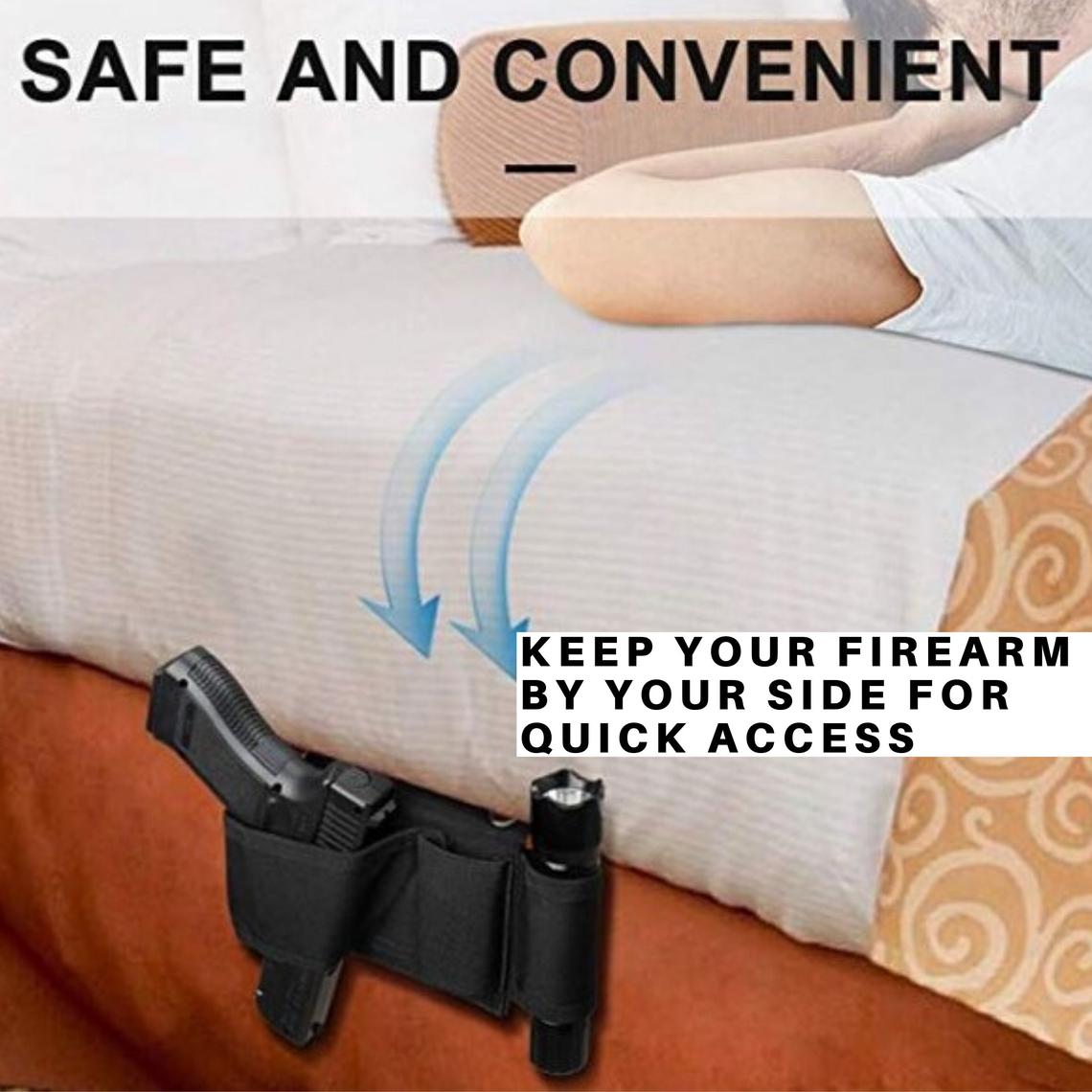 Quick Access Pistol Bedside Holster 