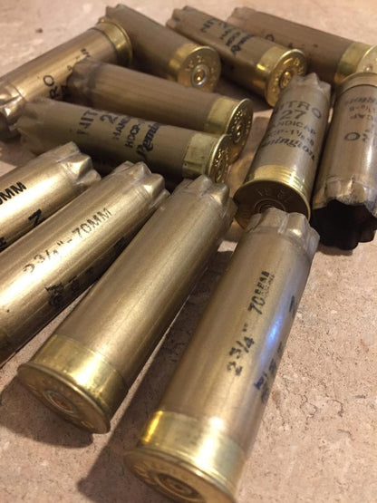 Empty Shotgun Shells Gold