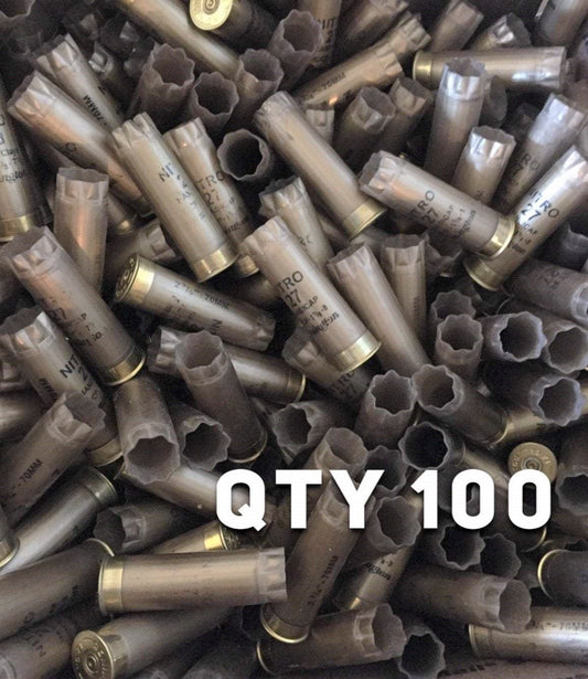 Gold Remington Nitro Used Shotgun Shells 12 Gauge