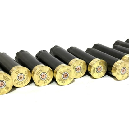 Grey Shotgun Shells — Winchester, Unmarked (Qty 12)