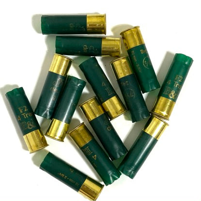 Once Fired 12GA Hulls Green