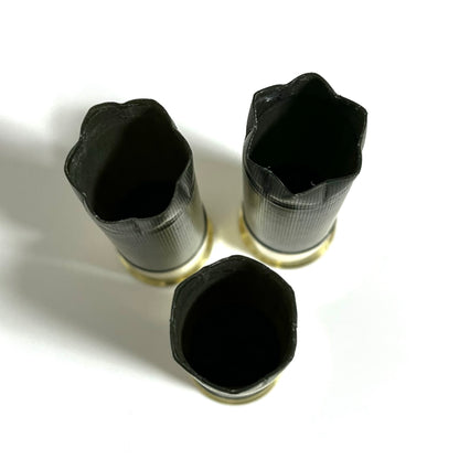 Green Shotgun Shells — Unmarked, High Brass (Qty 8)