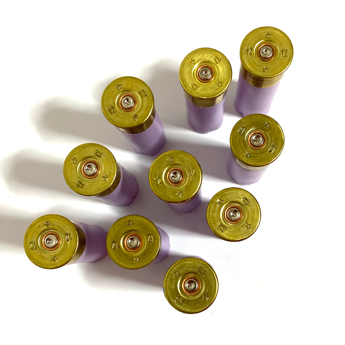 Headstamps Used Purple Lavender Hulls