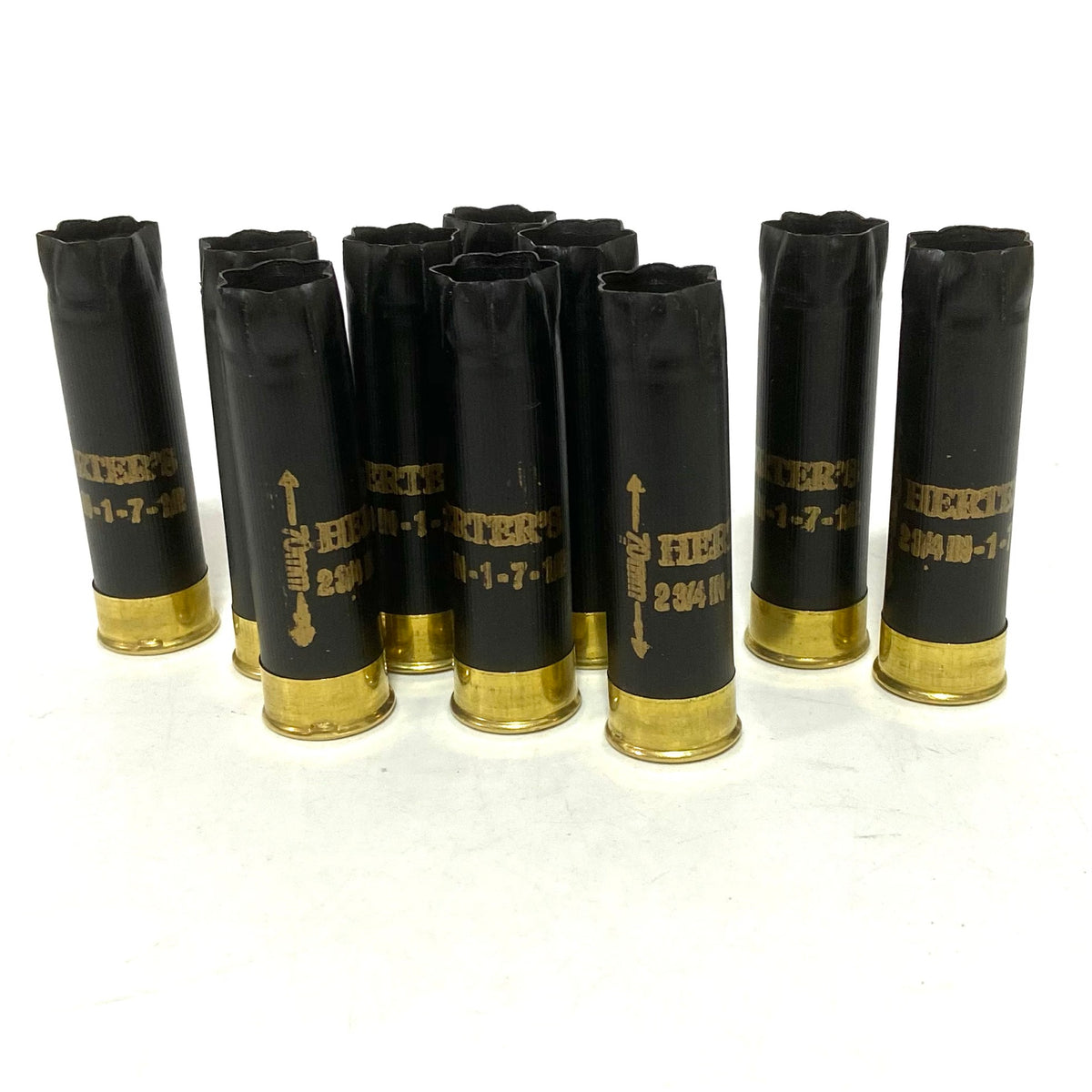Herters Black Shotgun Shells 16 Gauge Empty Spent Hulls Used Fired Casings