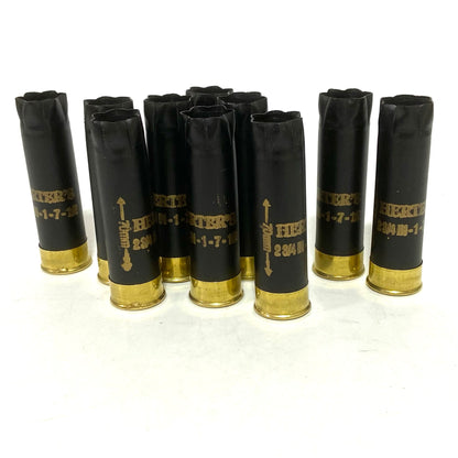 Herters Black Shotgun Shells 16 Gauge Empty Spent Hulls Used Fired Casings