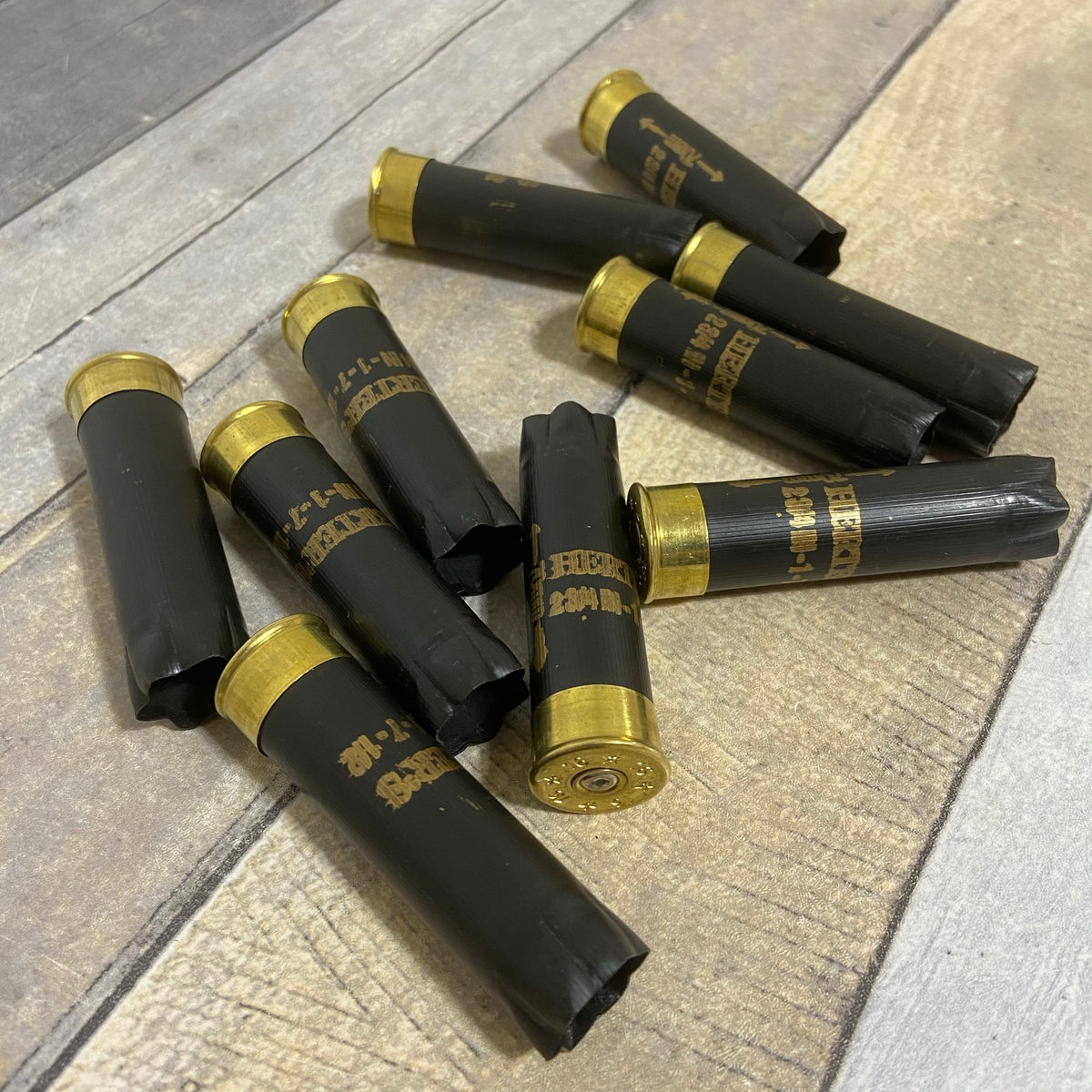 Once Fired 16GA Hulls Black