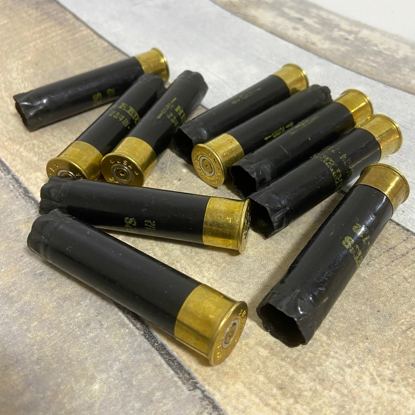 28 Gauge Black Empty Herters Hulls Once Fired