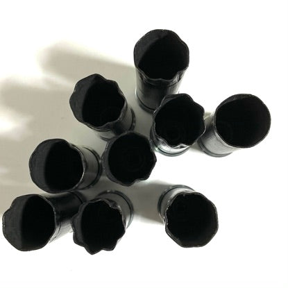 Star Crimped Black Shotgun Shells Empty Hulls 