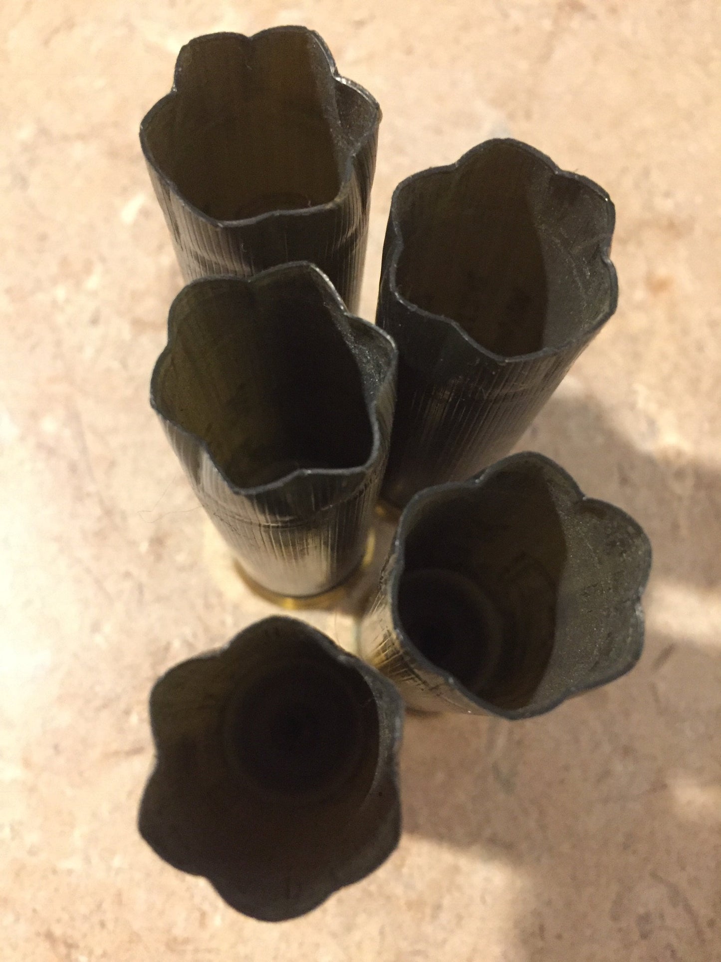 Green Hulls Spent Once Fired Casings Cartridges Shotshells Qty 10