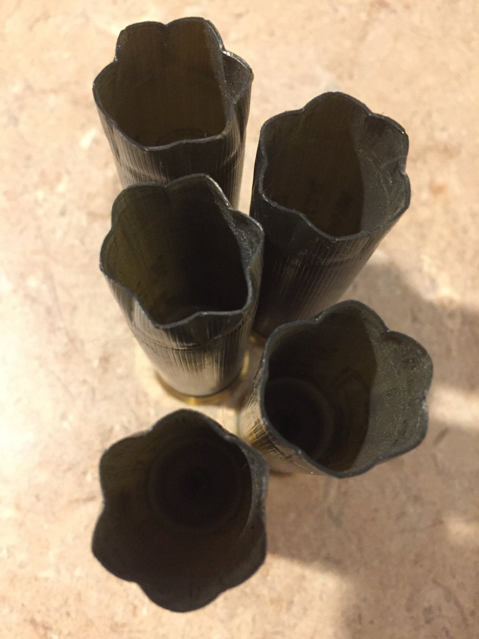 Green Hulls Spent Once Fired Casings Cartridges Shotshells Qty 10