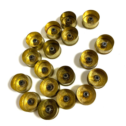 Federal Gold Medal 12 gauge brass headstamps, high brass gold finish
