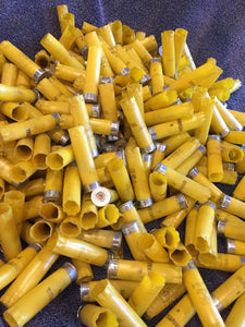 Used Shotgun Shells Yellow 20 Gauge