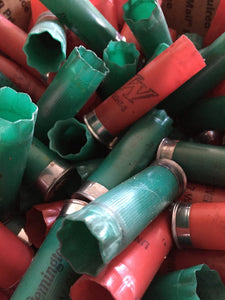 Red and Green Colored Hulls 12GA