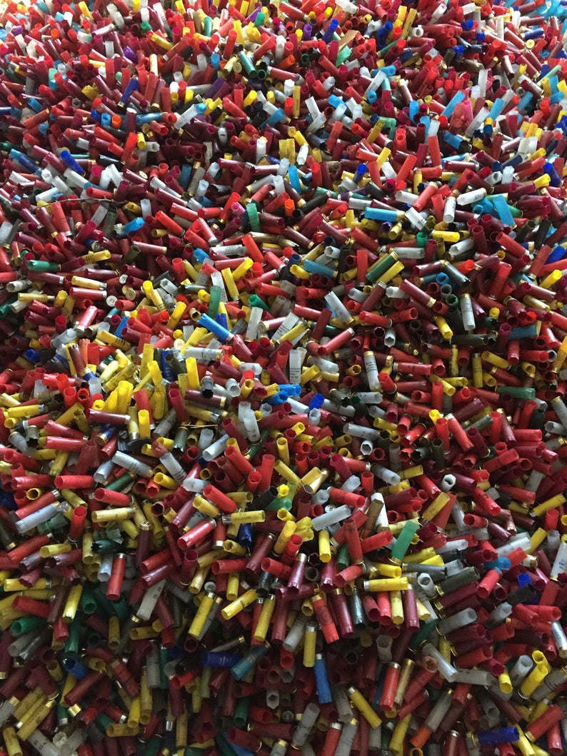 Red Blue Green Orange Pink Translucent Black Grey Shotgun Shells