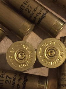 Empty Shotgun Shells Gold Headstamps