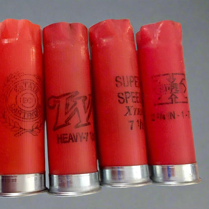 Red Used Empty 12 Gauge Shotgun Shells Shotshells Spent Hulls Fired 12GA Casings Huge Lot 460 Pcs