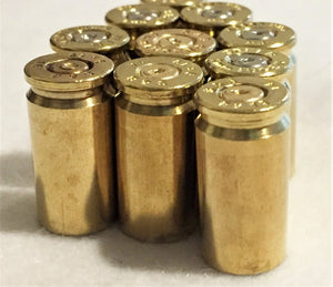 Empty Brass Shells 9MM Used Bullet Casings 9X19 Luger Fired Spent Pistol Ammo Cleaned Polished DIY Bullet Jewelry Ammo Crafts