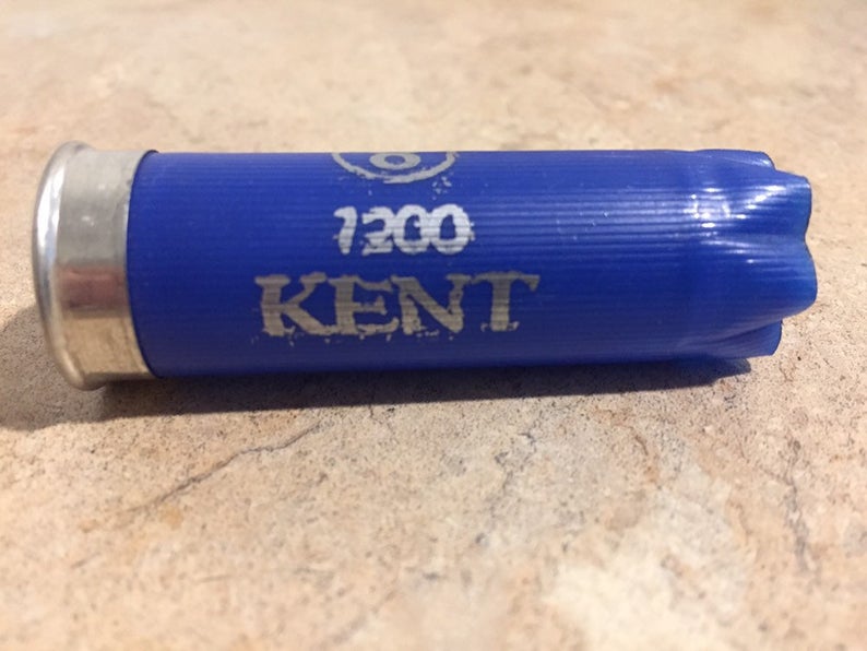 Kent Blue Empty Shotgun Shells 12 Gauge Shotshells Spent Navy Blue 12GA Hulls Cartridges Used Fired Casings Shot Gun Shells Qty 12 | FREE SHIPPING