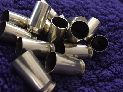 Empty Brass Bullet Casings Spent Ammo Once Fired Shells Cleaned & Polished 45 ACP Winchester Reloading 15 Pcs