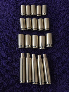 Empty Brass Shells Spent Bullet Casings Once Fired Ammo Mixed Inspected Polished  223 45 ACP 40 9MM