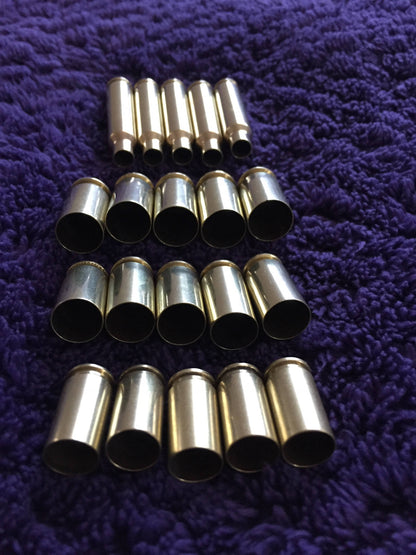 Empty Brass Shells Spent Bullet Casings Once Fired Ammo Mixed Inspected Polished  223 45 ACP 40 9MM
