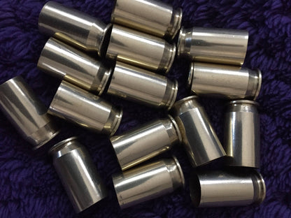 Empty Brass Bullet Casings Spent Ammo Once Fired Shells Cleaned & Polished 45 ACP Winchester Reloading 15 Pcs