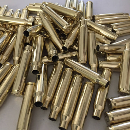 223 5.56 Empty Spent Brass Bullet Casings Used Shells Fired Tumbled Cleaned Polished Qty 65 | FREE SHIPPING