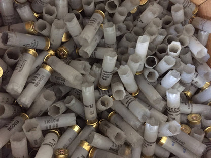 Huge Lot 200 Empty Shotgun Shells 12 Gauge Hulls Shotshells Spent Cartridges Translucent 12GA Ammo DIY Crafts