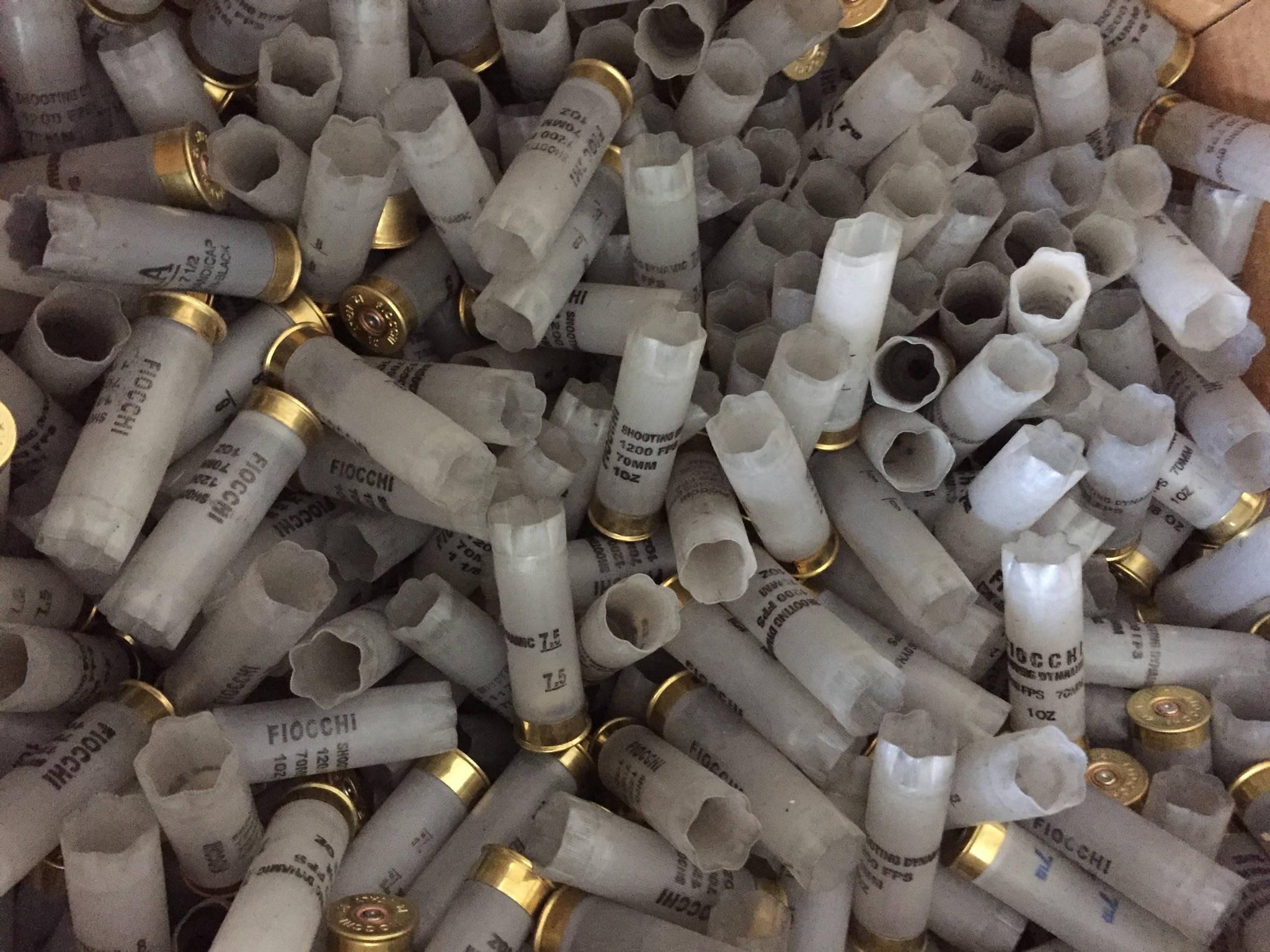 Huge Lot 200 Empty Shotgun Shells 12 Gauge Hulls Translucent 12GA ...