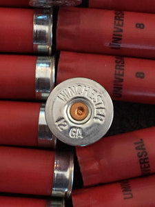 RED Shotgun Shells Winchester Universal 12 Gauge Hulls Shotshells Fired 12GA 10 Pcs - Free Shipping