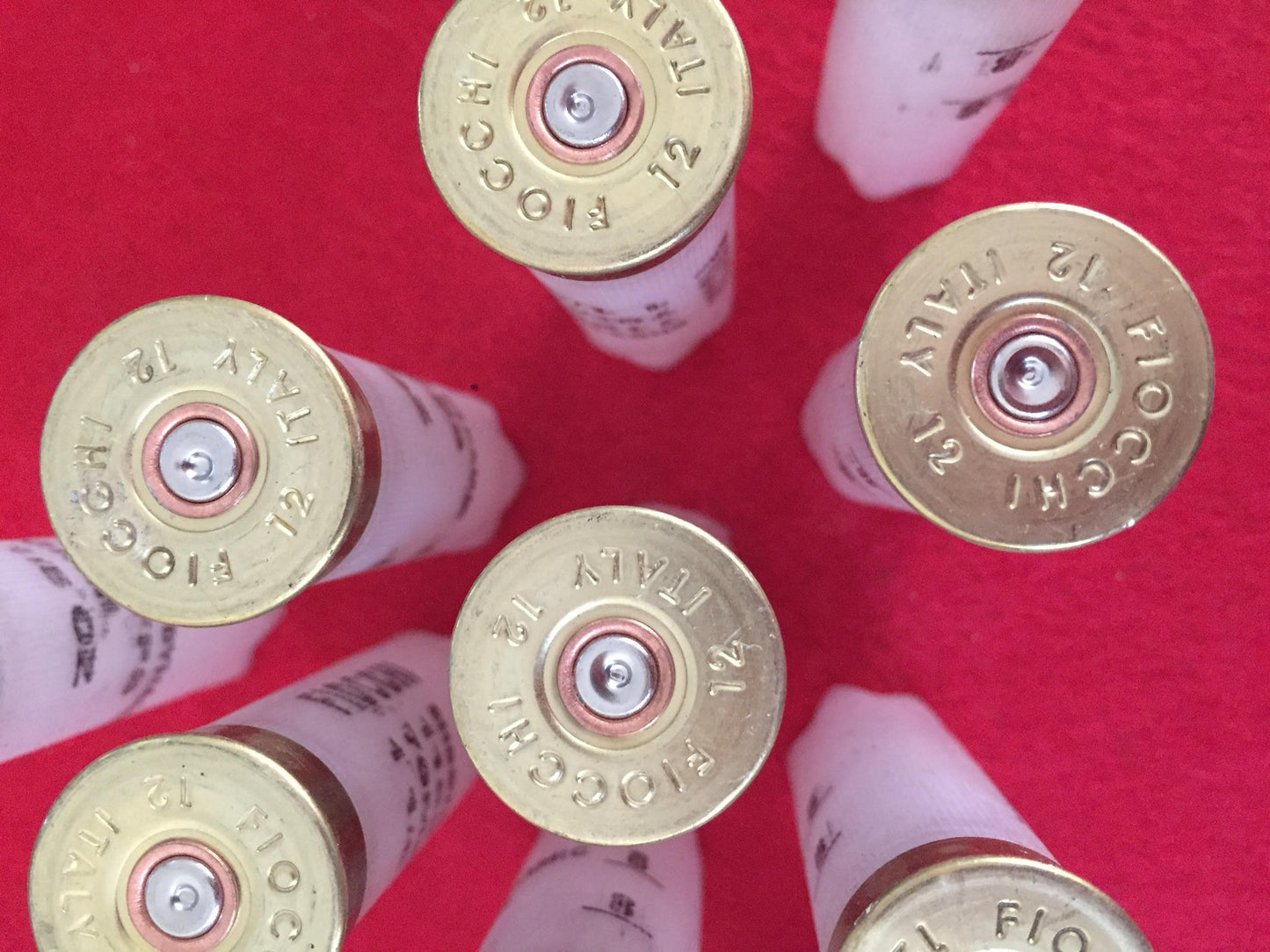 Fiocchi 12 Gauge End Caps Brass Bottoms 