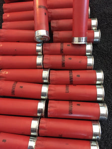 Universal Red Shotgun Shells Empty Winchester 12GA Shotshells Used Ammo 12 Gauge Hulls Spent Casings DIY Crafts 72 Pcs - Free Shipping