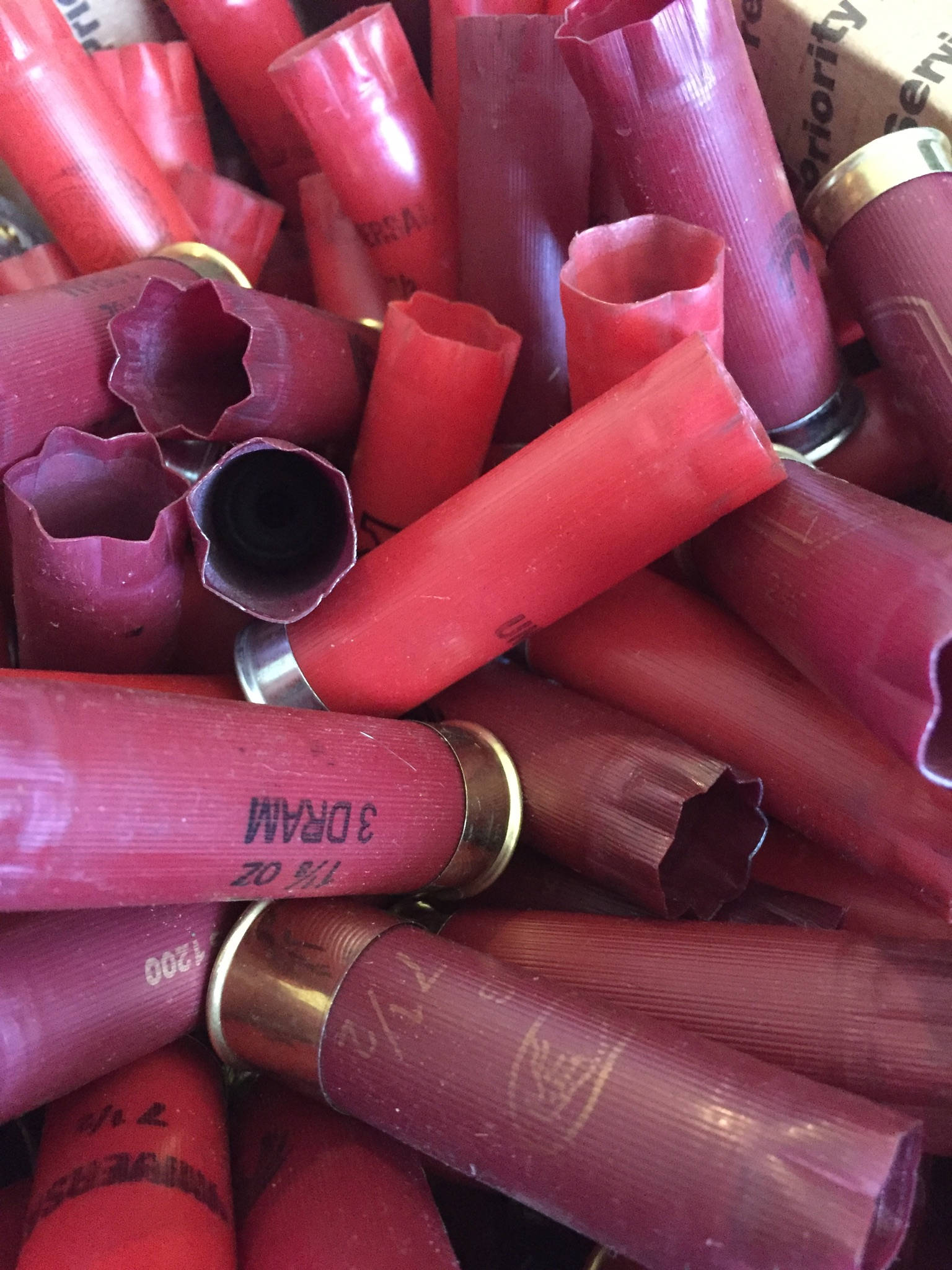 Once Fired Hulls Red