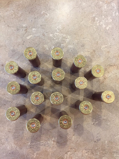 Headstamps Gold With Dark Red Hulls