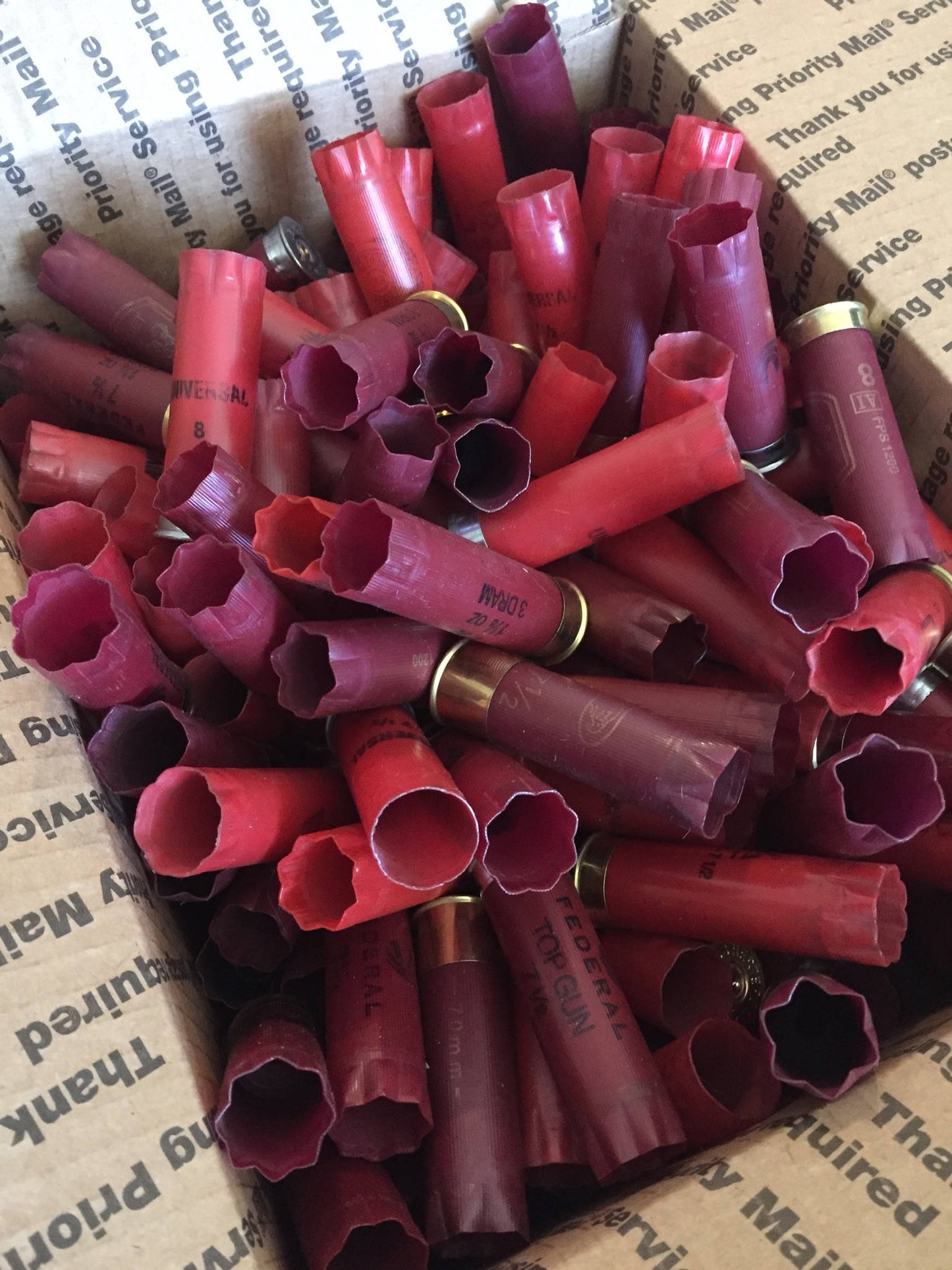Red Shotgun Hulls 12 Gauge