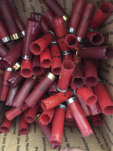 Empty Red Shotgun Shells