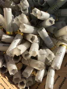 Huge Lot 200 Empty Shotgun Shells 12 Gauge Hulls Shotshells Spent Cartridges Translucent 12GA Ammo DIY Crafts