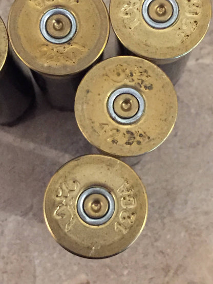 Browning Shotgun Shells 12 Gauge Empty Black Hulls Once Fired Spent 12GA Casings DIY Craft Supplies 5 Pcs - FREE Shipping