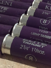 Load image into Gallery viewer, Purple Hulls Shotgun Shells 12 Gauge Used
