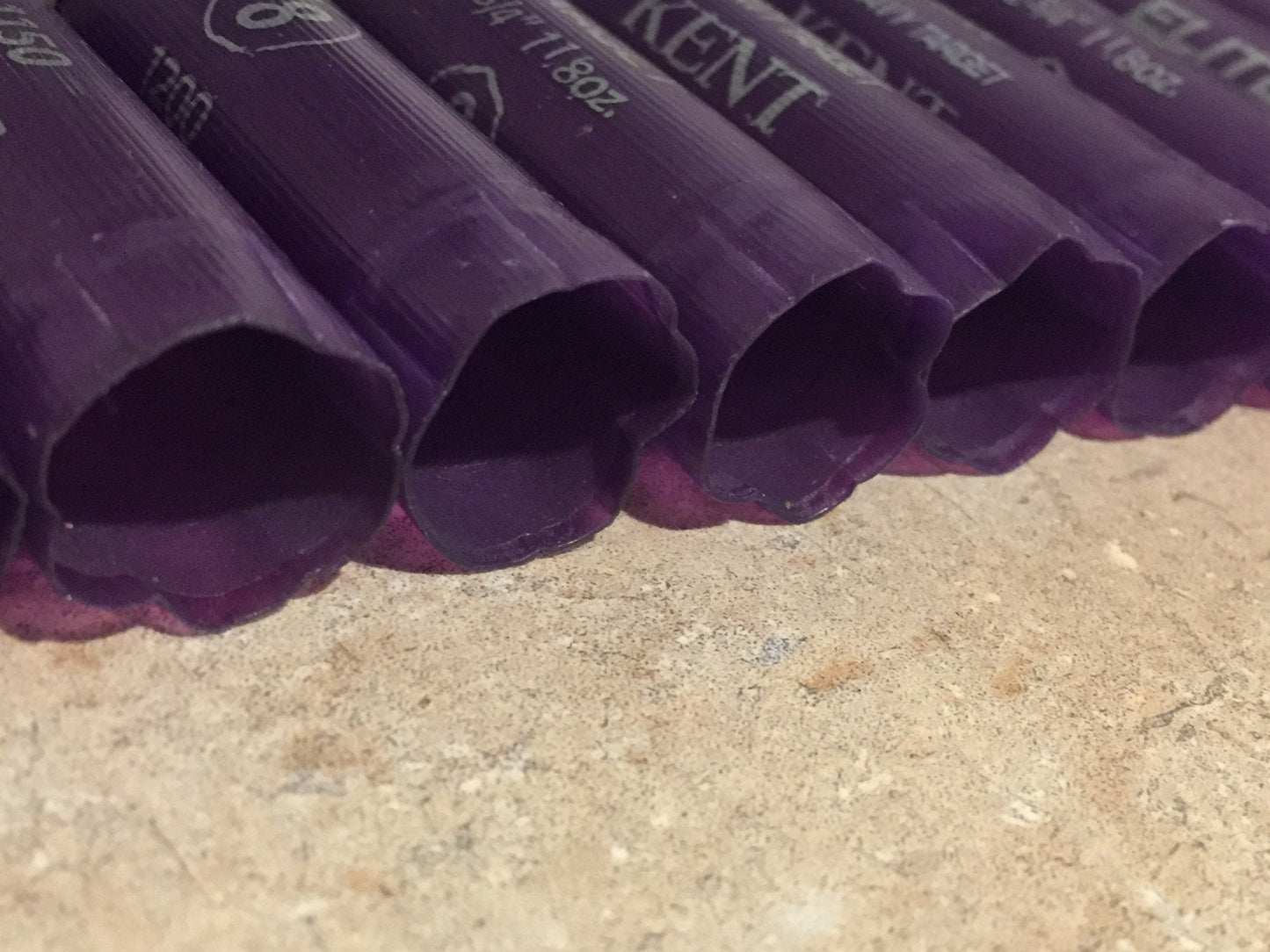 Purple Empty Shotgun Shells 12 Gauge Hulls 12GA Shotshells Spent Used Ammo Casings Once Fired Qty 36 Pcs - Free Shipping