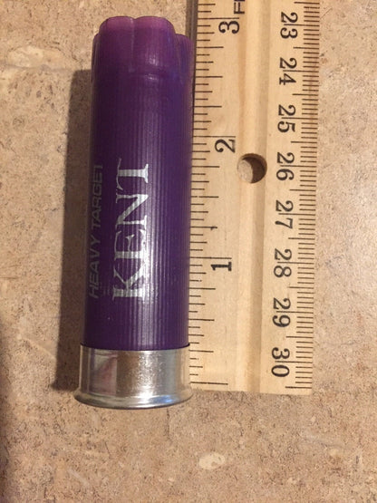 Purple Empty Shotgun Shells 12 Gauge Hulls 12GA Shotshells Spent Used Ammo Casings Once Fired Qty 36 Pcs - Free Shipping