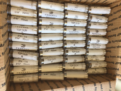 Empty Shotgun Shells White Hulls 12 Gauge Federal Casings Ammo Spent Cartridges DIY Crafts 200 pcs