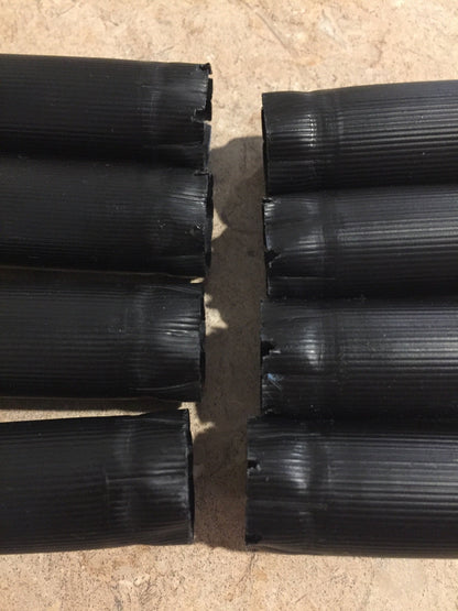 Engraved 24 Blank Black Clever Hand Polished Empty Shotgun Shells 12 Gauge No Markings On Hulls
