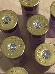 Purple Shotgun Shells Empty 12 Gauge Violet Lavender Spent Light Purple 12GA Hulls Once Fired Shot Gun Ammo Casings Used Cartridges 10 Pcs - FREE SHIPPING
