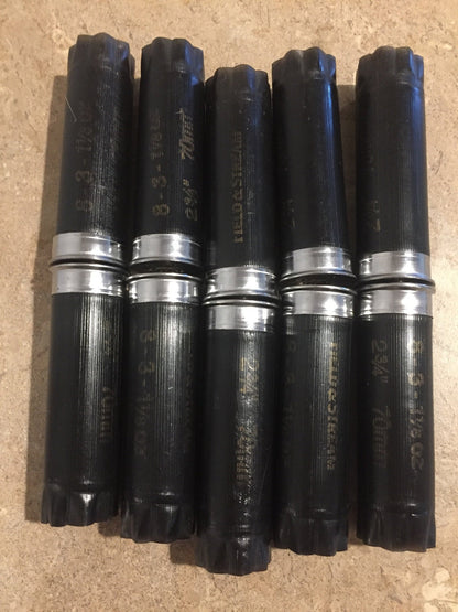 Black Empty Shotgun Shells Spent Black Hulls Fired 12 Gauge Shot Gun Spent Ammo Casings 10 Pcs - Free Shipping