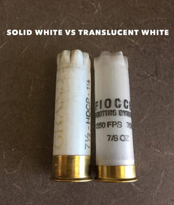 Solid White Hulls Versus Translucent Clear Hulls