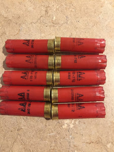 Individually Hand Inspected 12 Gauge Red Hulls