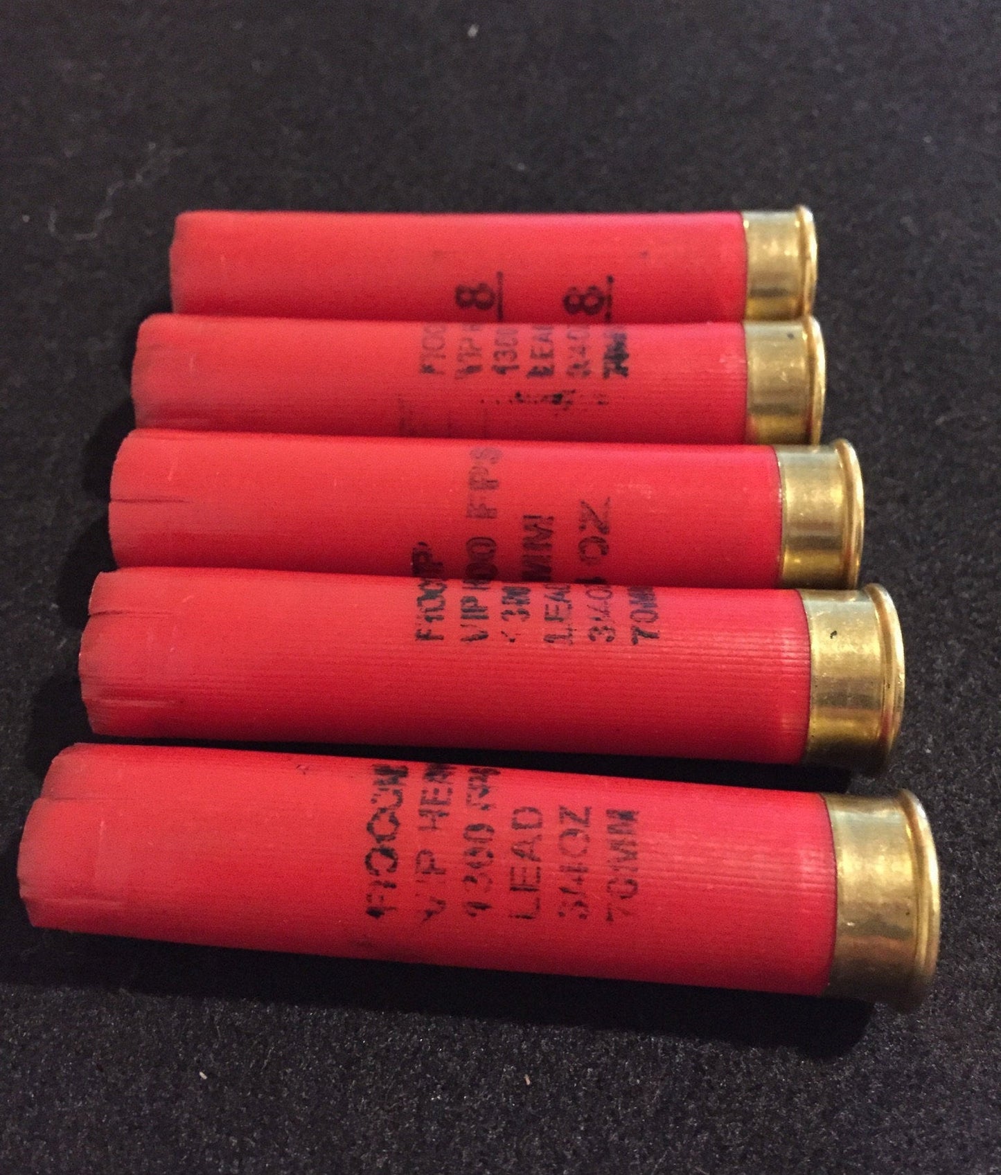 Fiocchi Red Shotgun Shells 28 Gauge Empty Hulls Shotshells 28GA Spent Casings Ammo Crafts Bullet Jewelry 100 Pcs - FREE SHIPPING